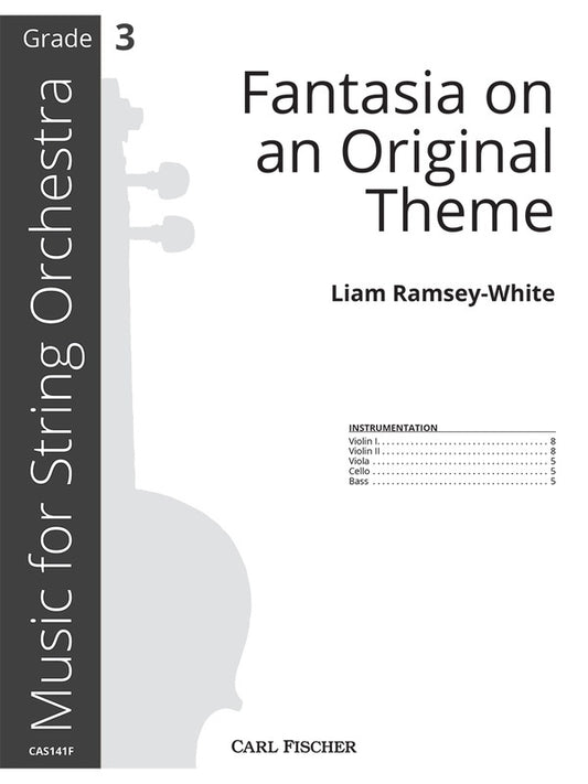 Ramsey-White - Fantasia On An Original Theme So3 Full Score Score