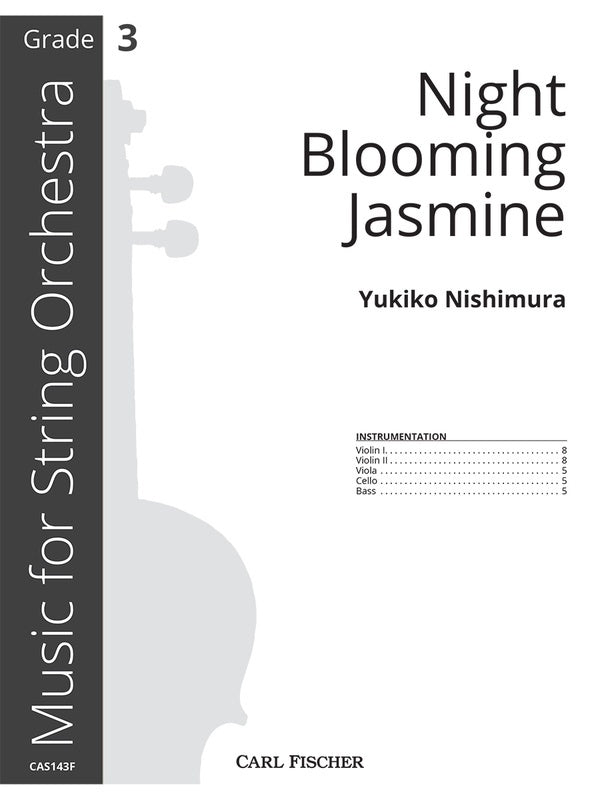 Night Blooming Jasmine So3 Full Score Score