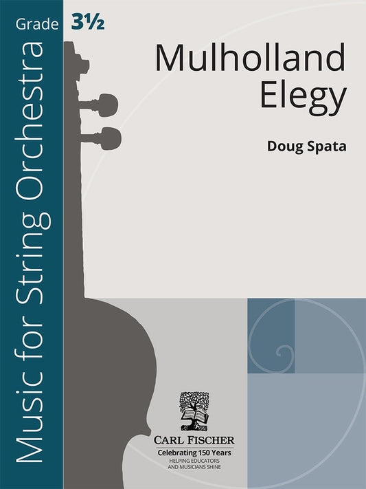 Mulholland Elegy So3.5 Sc/Pts Score/Parts