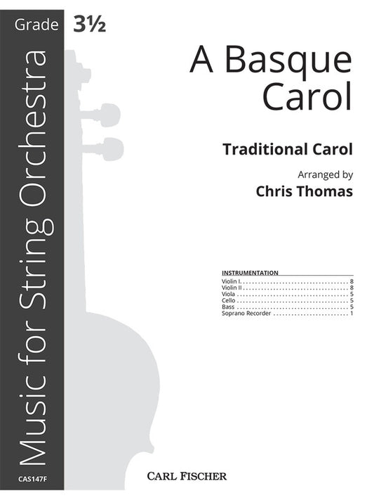 A Basque Caroly So3.5 Full Score Score
