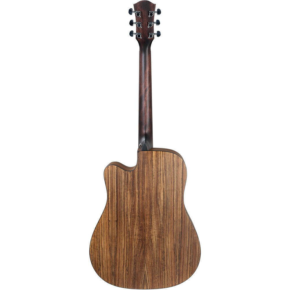 Cascha Performer Series CGA300 Dreadnought Acoustic Guitar Natural Finish with Gig Bag — view 2