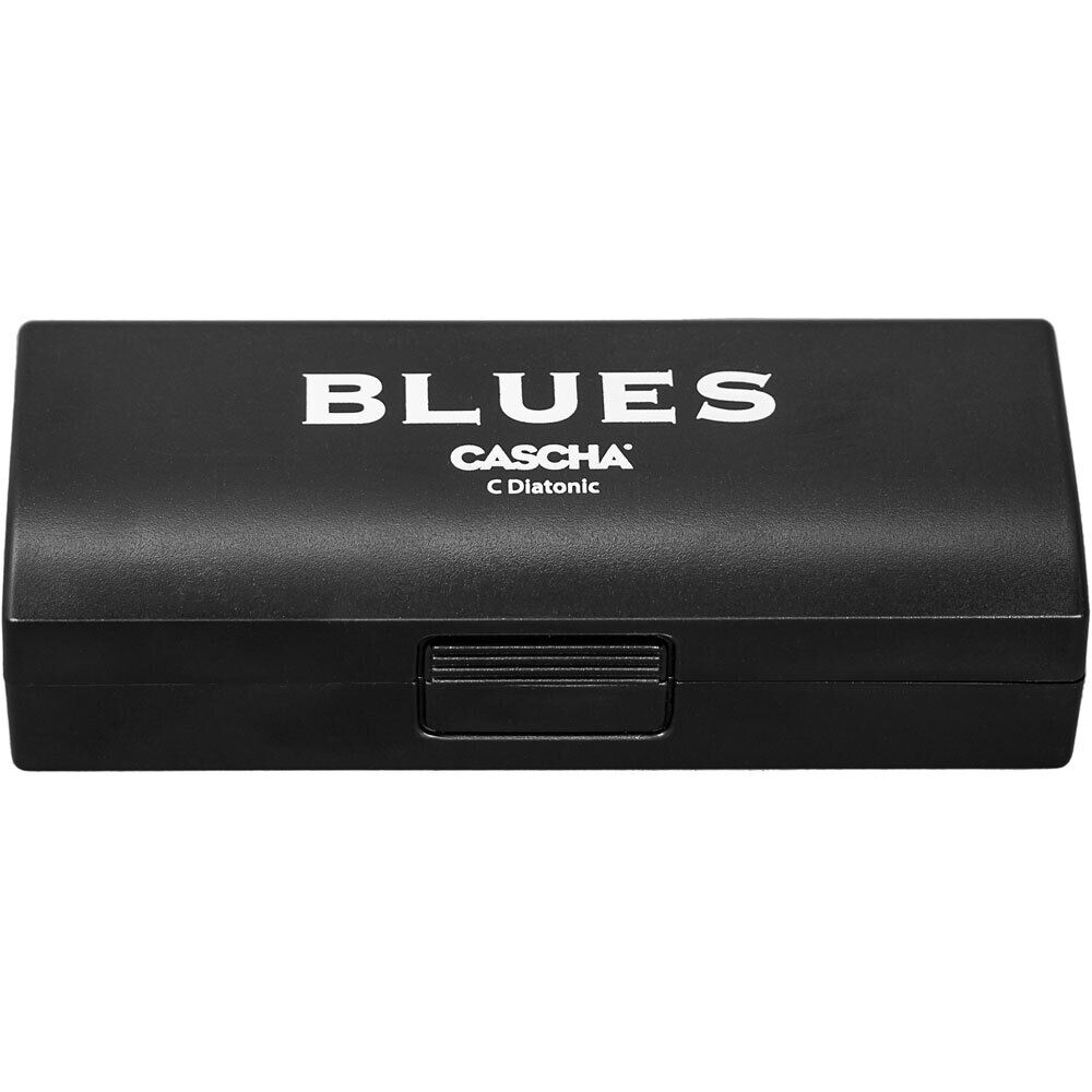 Cascha Blues Harp Harmonica Key of C with Case and Cleaning Cloth — view 6