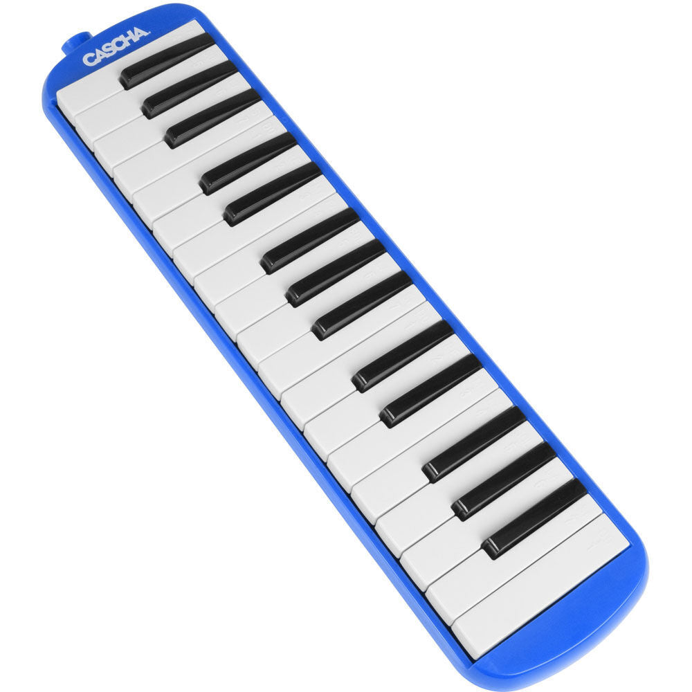 Cascha 32-Key Melodica Blue with Carry Bag, Blowing Tube & Mouthpiece — view 3