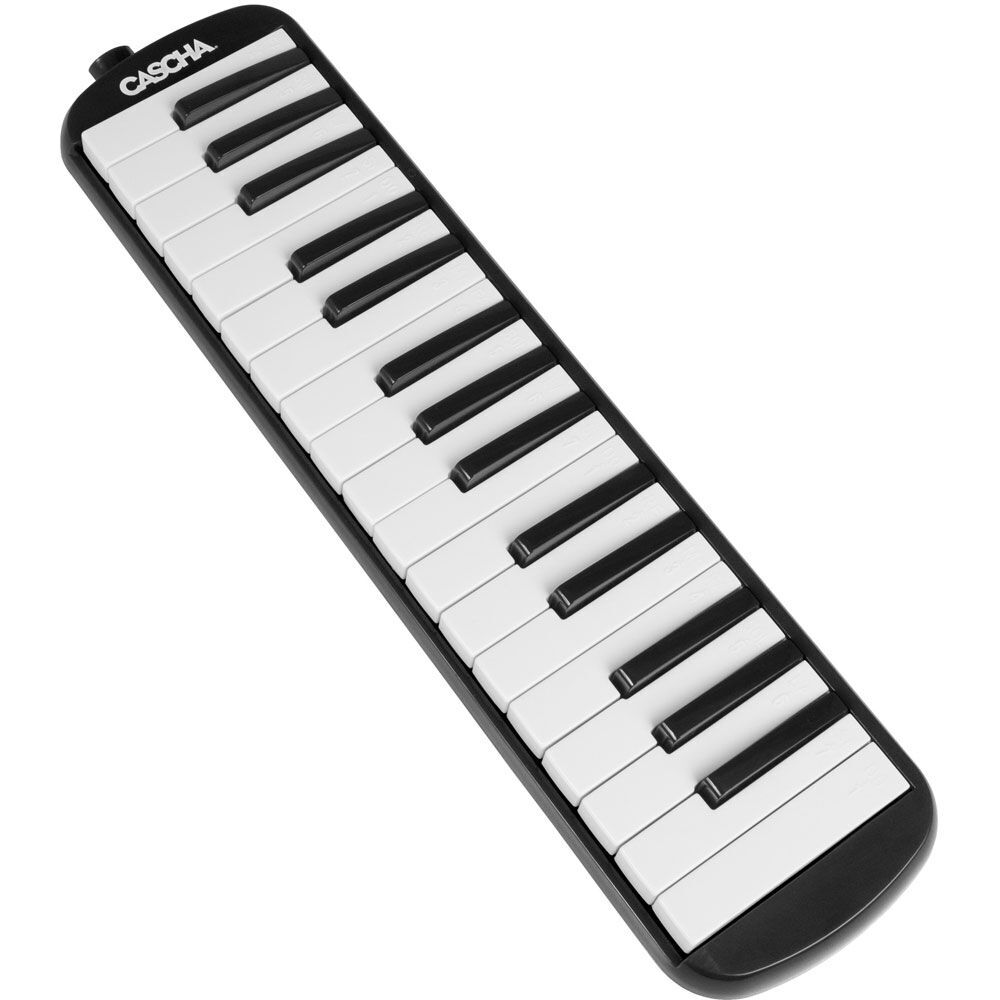Cascha 32-Key Melodica Black with Carry Bag, Blowing Tube & Mouthpiece — view 3