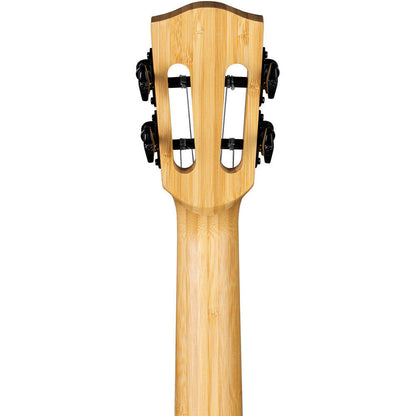 Cascha Bamboo Series Tenor Ukulele with Graphite Finish and 10mm Padded Carry Case — view 6