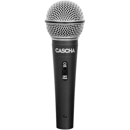 Cascha Dynamic Handheld Microphone with XLR Cable and Clamp