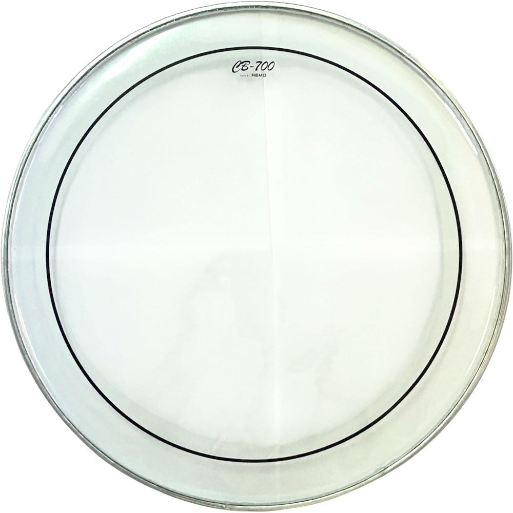 CB-700 Pinstripe Clear Bass Drum Head - 18"