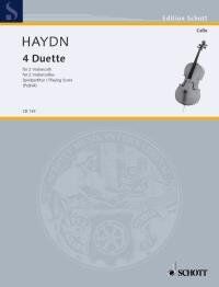 Haydn - Four Duets for 2 Cellos, Hob. X + XII, Schott Music, 32 Pages