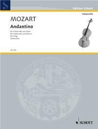 Mozart - Andantino KV Anh 46 for Cello/Piano, 16 Pages, Schott Music