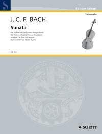 JCF Bach - Sonata A Major for Cello and Piano, Schott Music Edition, 42 Pages