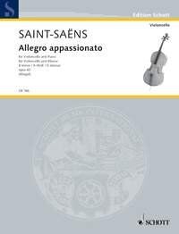 Saint-Saens Allegro Appassionato Op 43 for Cello and Piano, Edited by Prof. Maria Kliegel, Schott Music, 16 Pages