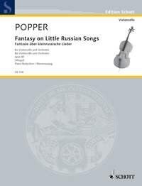 Popper - Fantasy on Little Russian Songs Op. 43 for Cello and Piano, 40 Pages, Edited by Maria Kliegel, Schott Music
