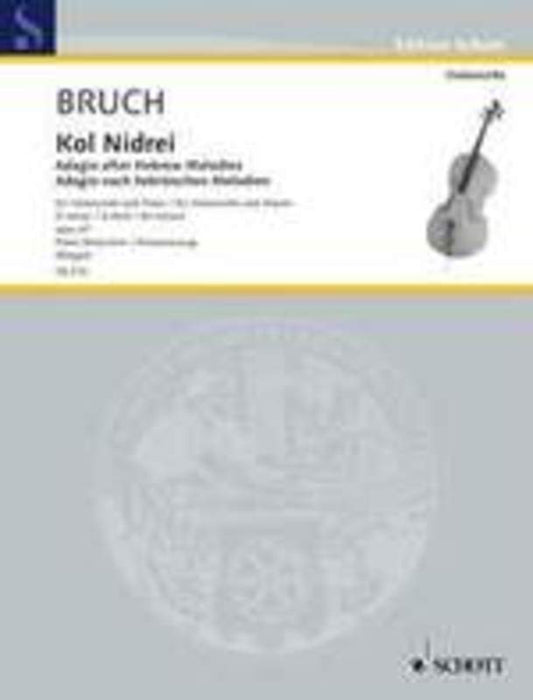 Bruch - Kol Nidrei Op 47 Cello/Piano (Softcover Book)