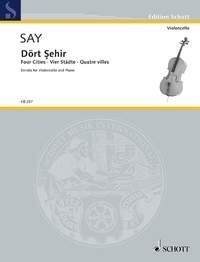 Fazil Say - Dort Sehir Op. 41 Sonata for Cello and Piano