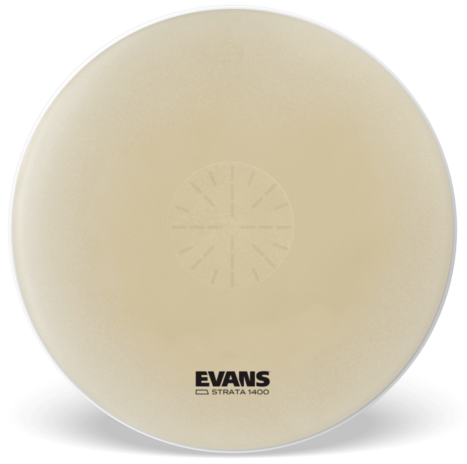 40 Inch Evans Strata 1400 Power Center Reverse Dot Bass Drum Head