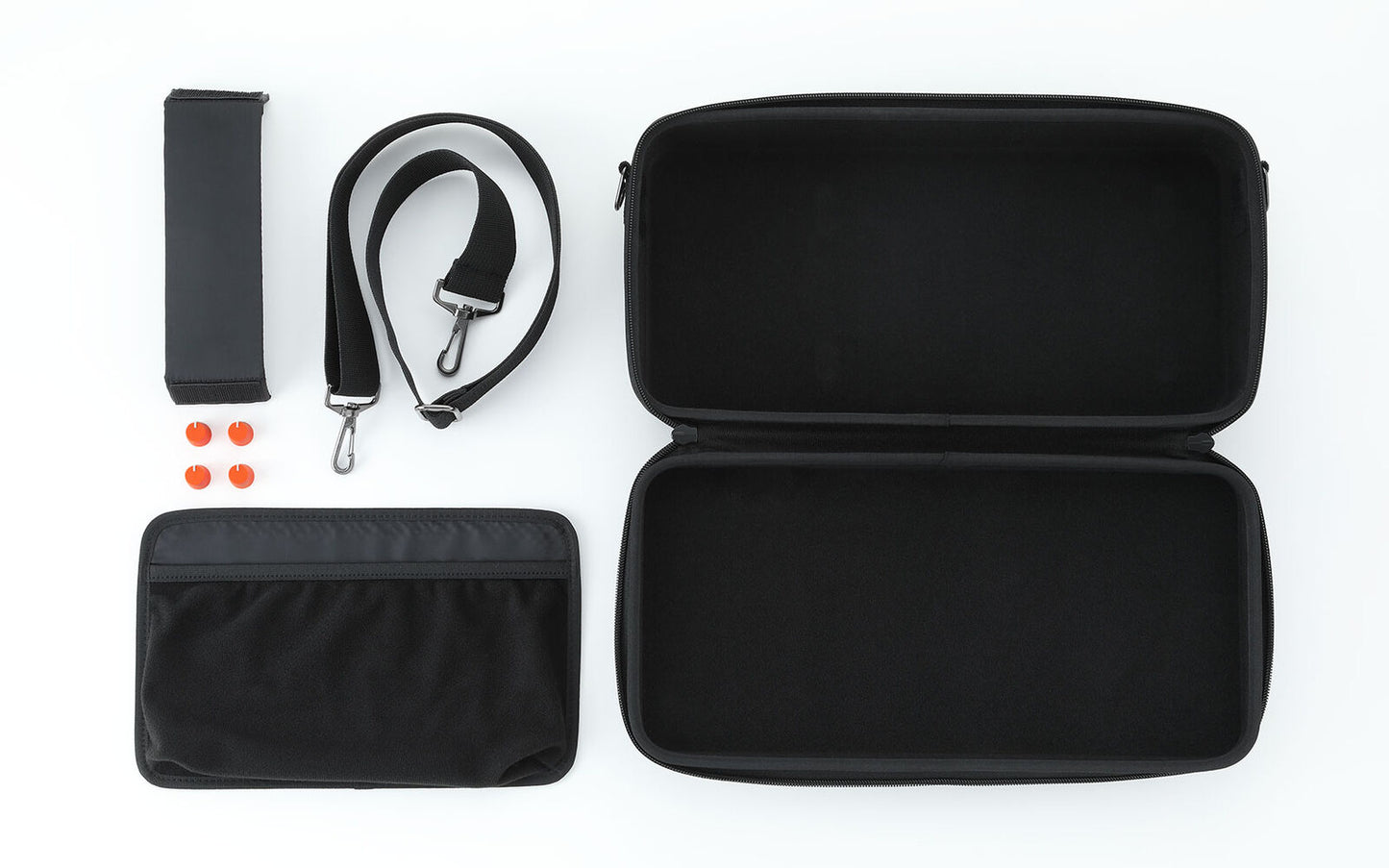 ROLAND CB-404 Carry Bag for SP-404MKII - Semi-Rigid EVA Shell, Durable Polyester, Adjustable Internal Compartments — view 4