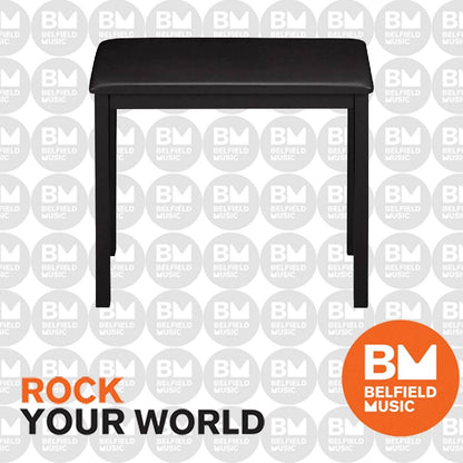 Casio CB7 Fixed Height Piano Bench Black with Padded Seat — view 2