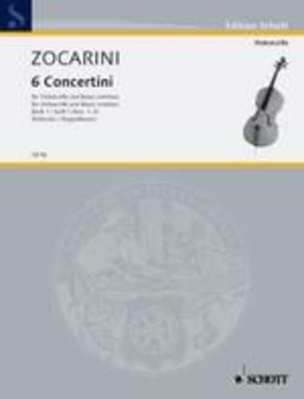 6 Concertini Book 1 Vc Piano (Softcover Book)