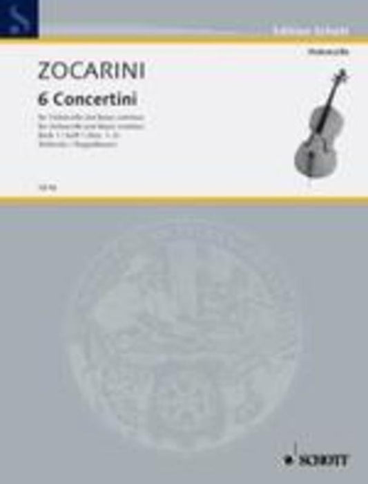 6 Concertini Book 1 Vc Piano (Softcover Book)