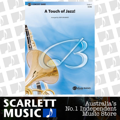 Touch of Jazz Concert Band Grade 3 Conductor Score — view 2