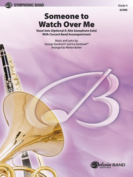 Someone to Watch Over Me Concert Band Grade 4 Conductor Score
