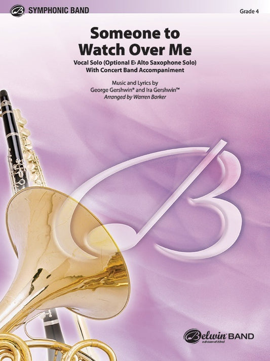 Someone to Watch Over Me Concert Band Sheet Music Grade 4