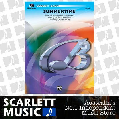 Summertime Concert Band Grade 3 Conductor Score — view 2