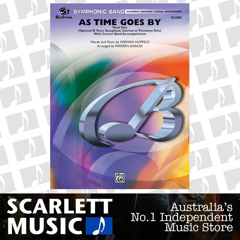 As Time Goes By Concert Band Grade 5 Conductor Score — view 2