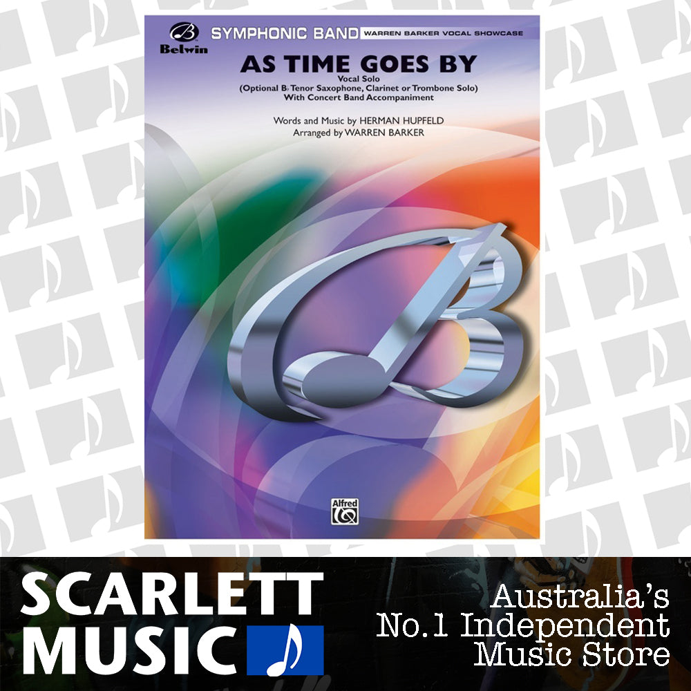 As Time Goes By CB Gr 5 Concert Band Sheet Music Hupfeld Herman — view 2