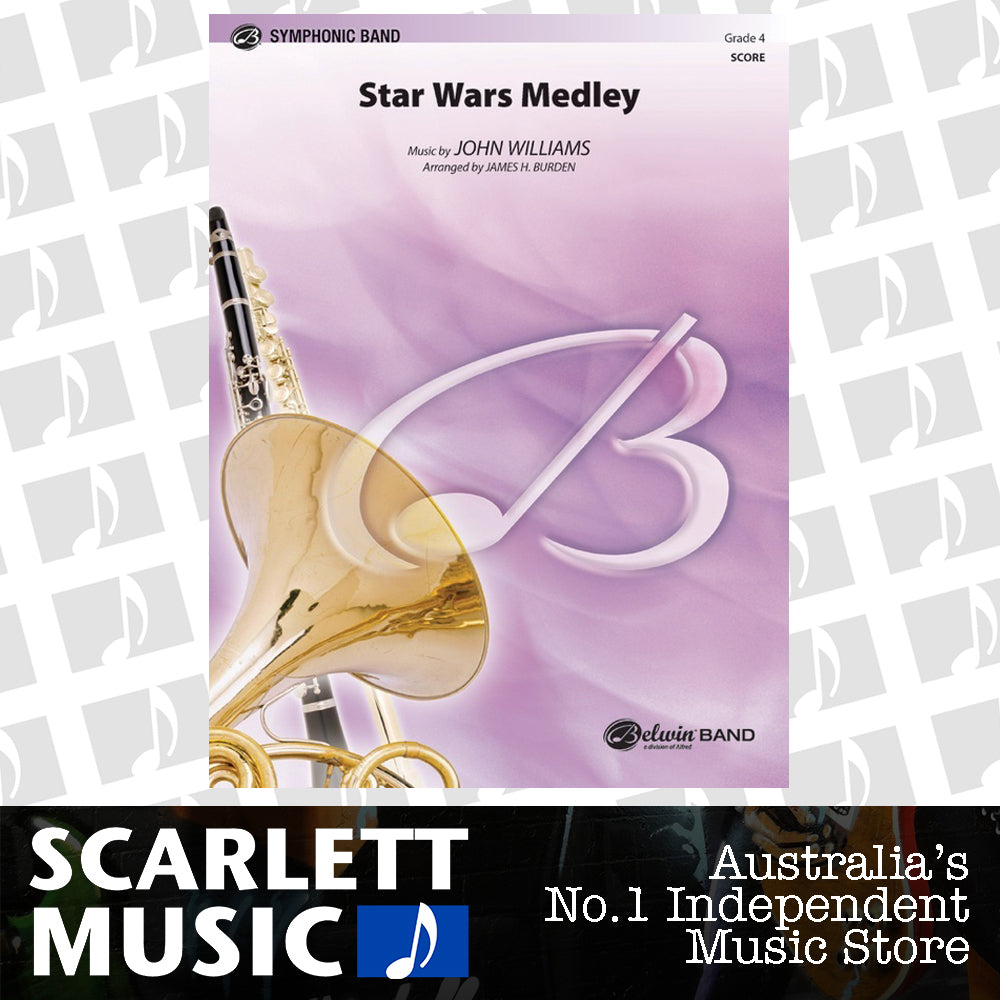 Star Wars Medley Concert Band Grade 4 Conductor Score — view 2
