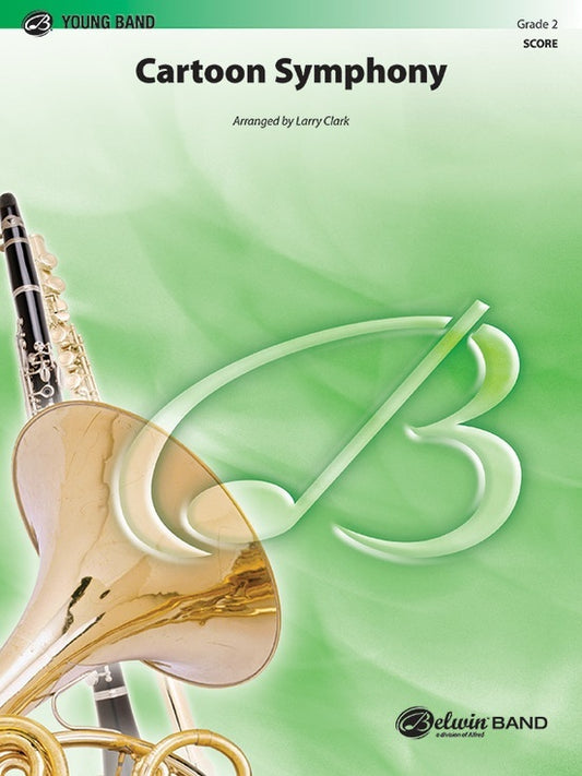 Cartoon Symphony Medley Concert Band Gr 4 Conductor Score
