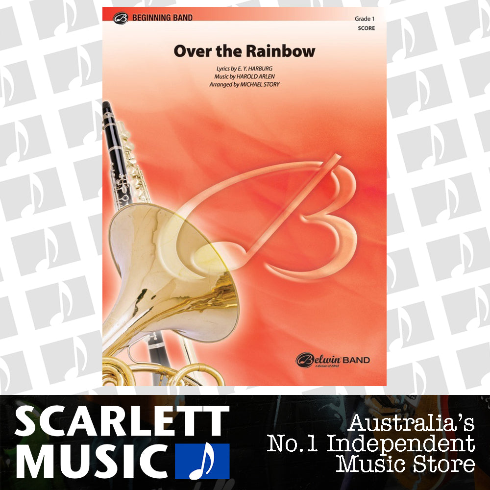 Over The Rainbow Concert Band Gr 1 Conductor Score — view 2