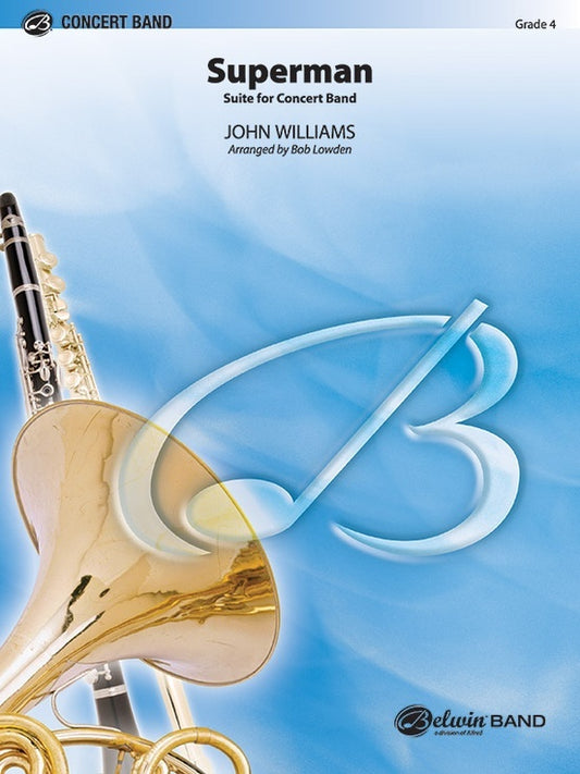 Superman Concert Band Grade 4 Sheet Music