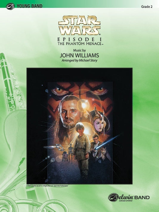 Star Wars Episode 1 Phantom Menace Concert Band Sheet Music Grade 2