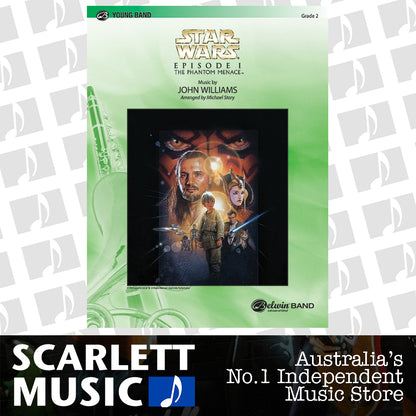 Star Wars Episode 1 Phantom Menace Concert Band Sheet Music Grade 2 — view 2