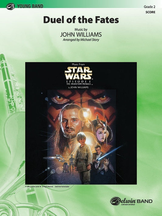 Duel Of The Fates Concert Band Gr 2 Conductor Score