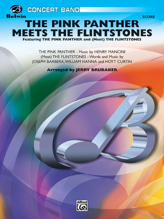 Pink Panther Meets The Flintstones Concert Band Gr 3 Score