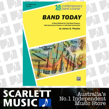 Band Today Part 2 B Flat Tenor Sax Sheet Music — view 2