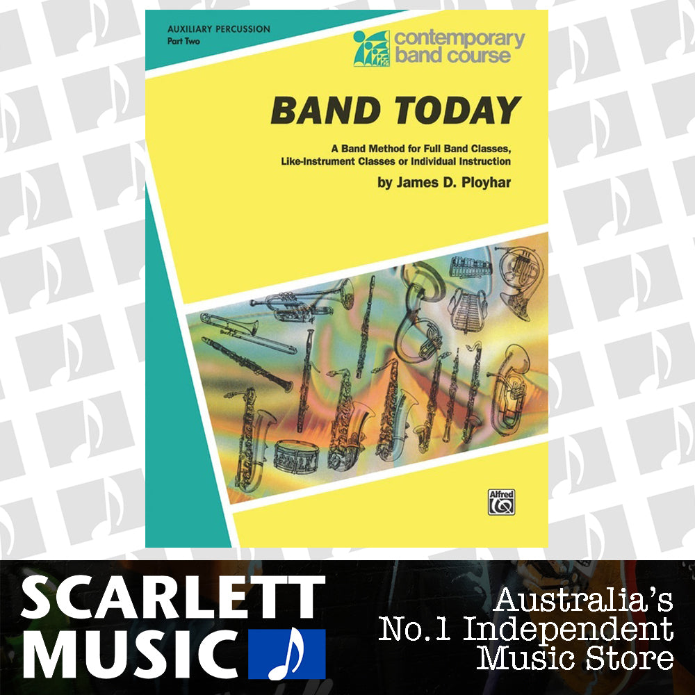 Band Today Part 2 Auxiliary Percussion Sheet Music — view 2
