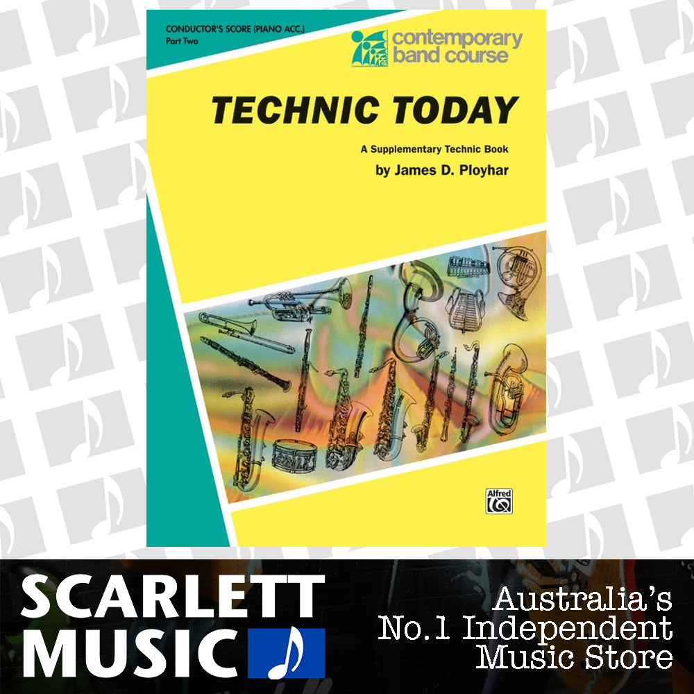 Technic Today Part 2 Conductor Score for Piano Accompaniment — view 2