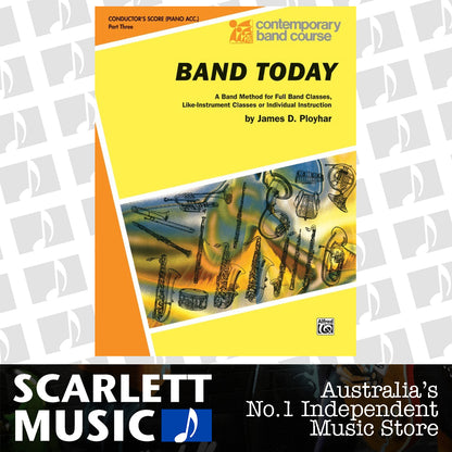 Band Today Part 3 Conductor Score with Piano Accompaniment — view 2