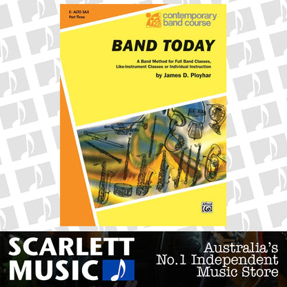 Band Today Part 3 E Flat Alto Sax Sheet Music — view 2