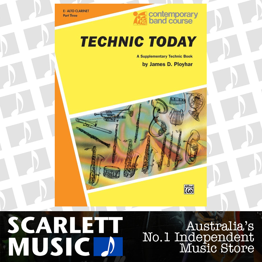 Technic Today Part 3 E Flat Alto Clarinet Sheet Music — view 2