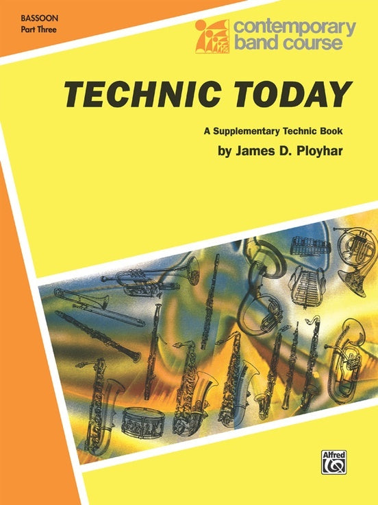 Technic Today Part 3 Bassoon Sheet Music for Concert Band