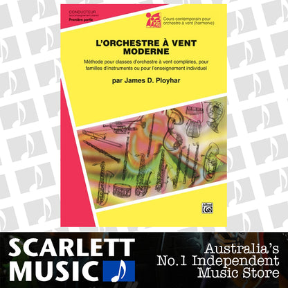 Band Today Part 1 French Conductor Score with Piano Accompaniment — view 2