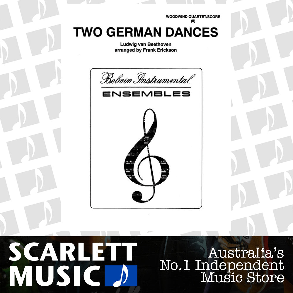 German Dances 2 For Woodwind Quartet — view 2