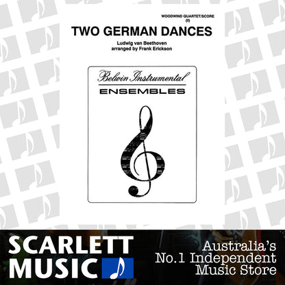German Dances 2 For Woodwind Quartet — view 2