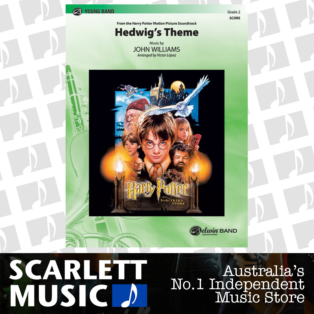 Hedwigs Theme From Harry Potter Concert Band Gr 2 Score — view 2