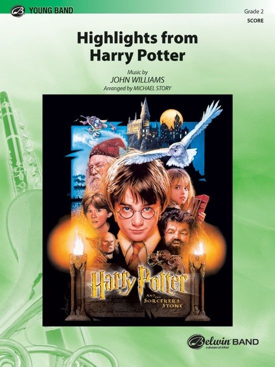 Harry Potter Highlights Concert Band Gr 2 Conductor Score