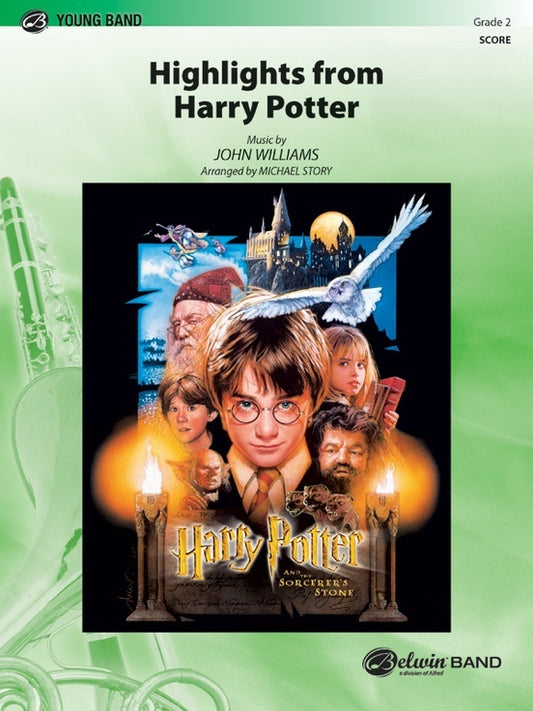Harry Potter Highlights Concert Band Gr 2 Conductor Score